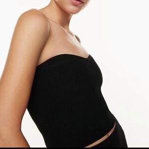 Sculpt Knit Sweetheart Tube Top